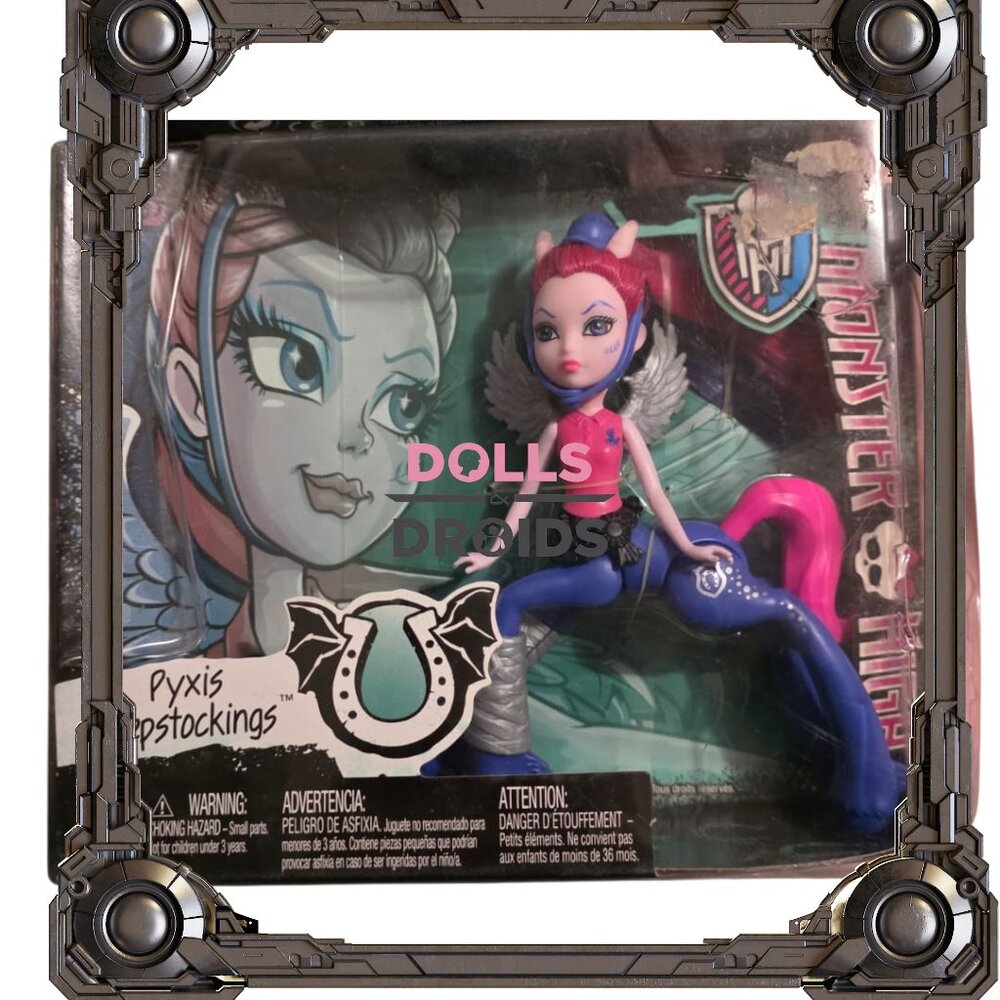 2014 Mattel Monster High Fright Mares - Pyxis Prepstockings 6” New -